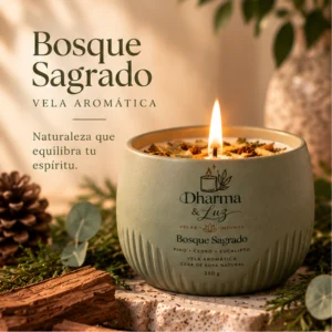 Vela Aromática Bosque Sagrado