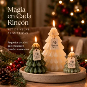 Set de Velas Aromáticas Magia en Cada Rincón